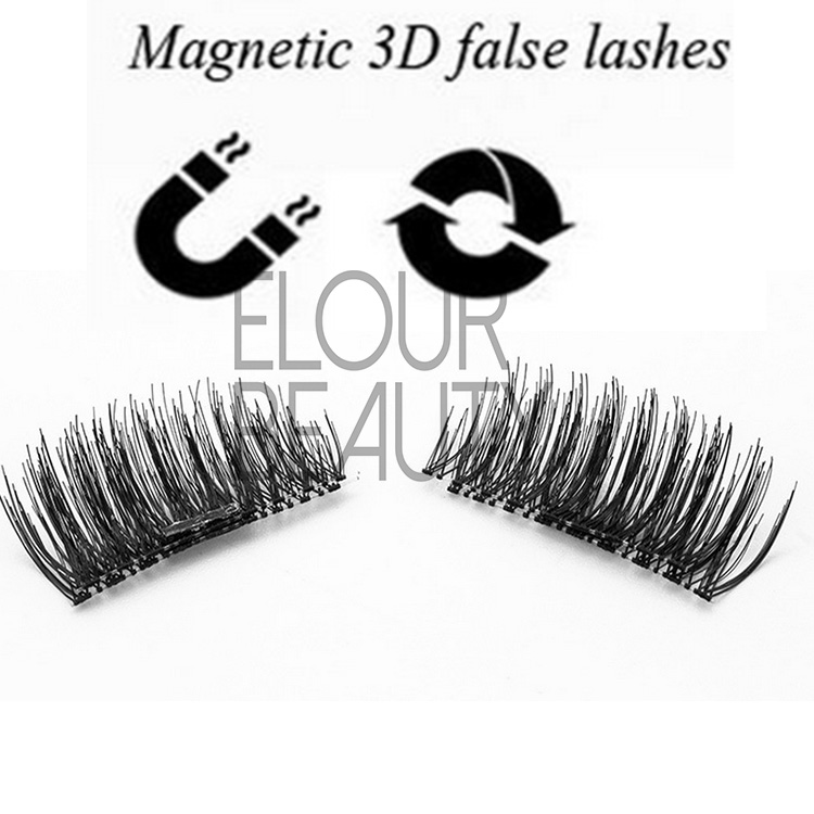 Beauty magnetic false lashes set China factory EA41